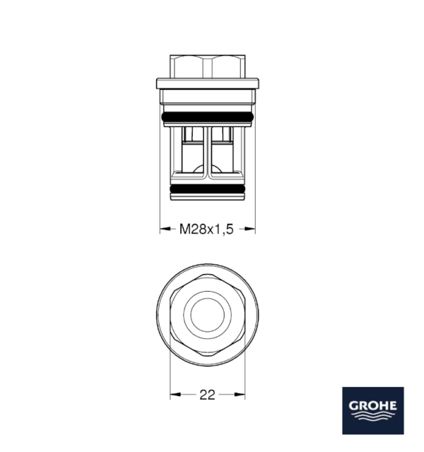 GROHE RAPIDO SMARTBOX COMBINACION PROTECCION ANTIRETORNO